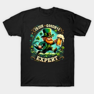 Irish Beer  Irish Expert St. Patrick's Day T-Shirt